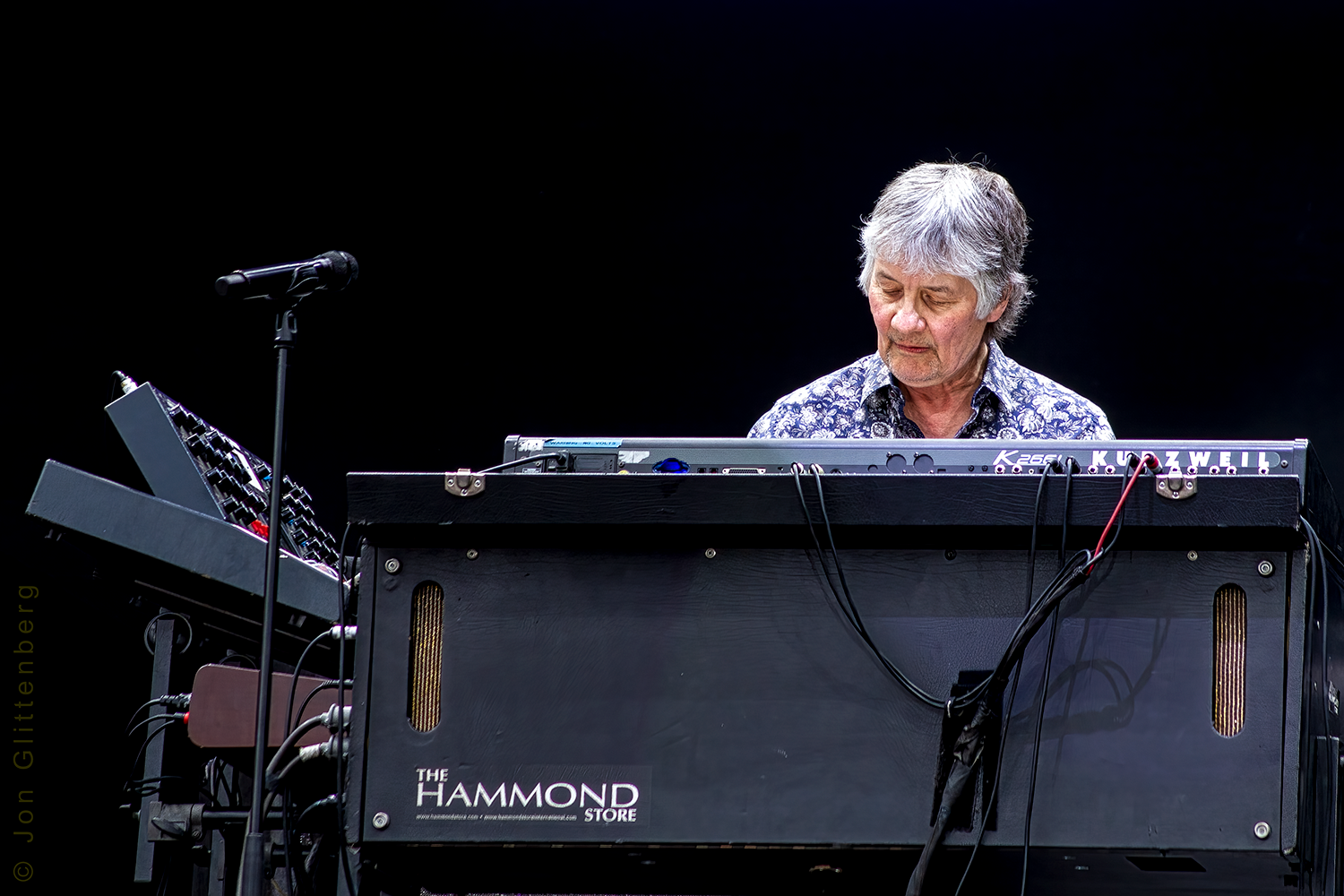 Don Airey playing live with Deep Purple at Tons of Rock in 2022